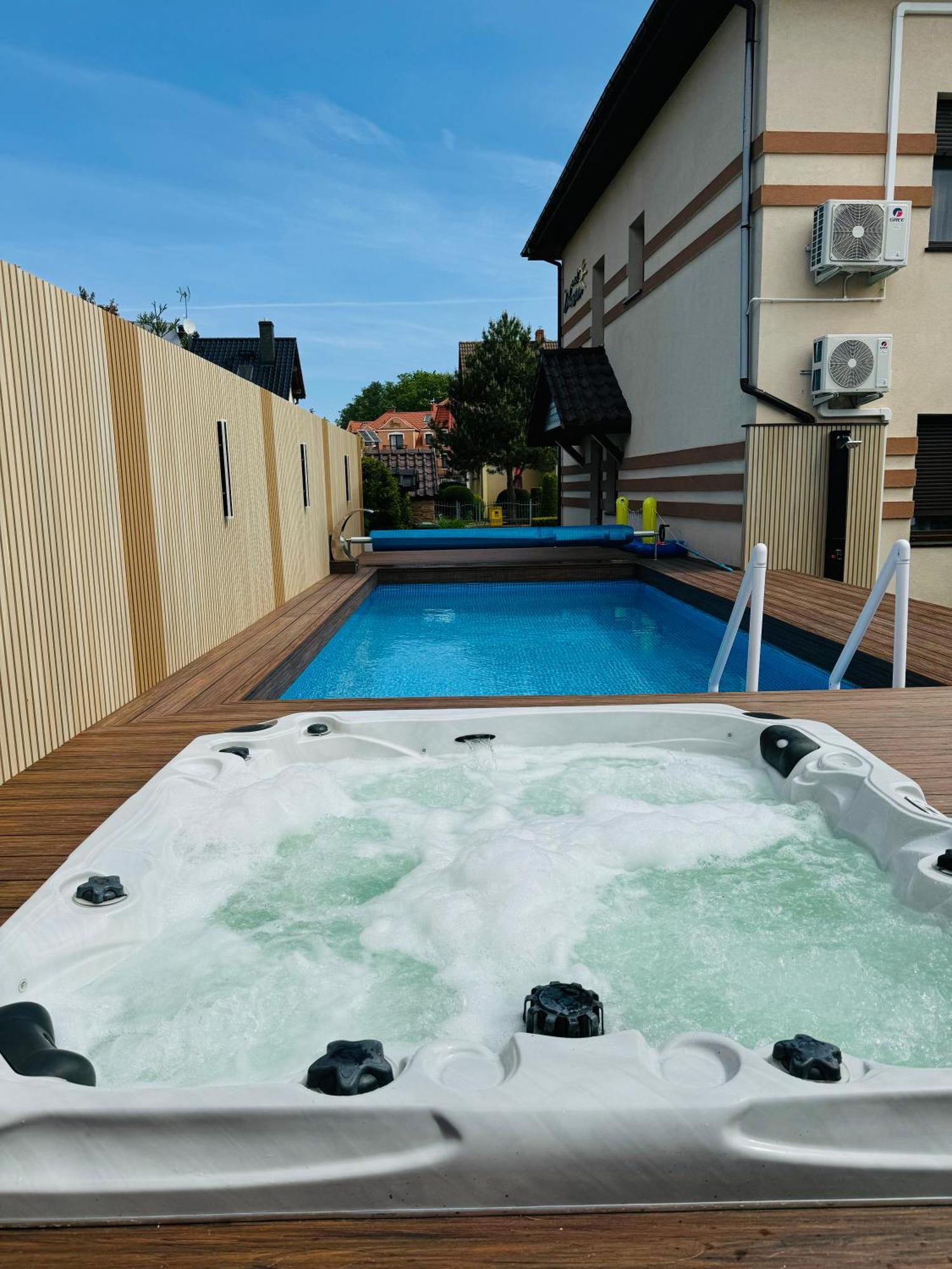 Pokoje Goscinne Nad Zalewem Swim Spa Мендзиводзе Екстериор снимка
